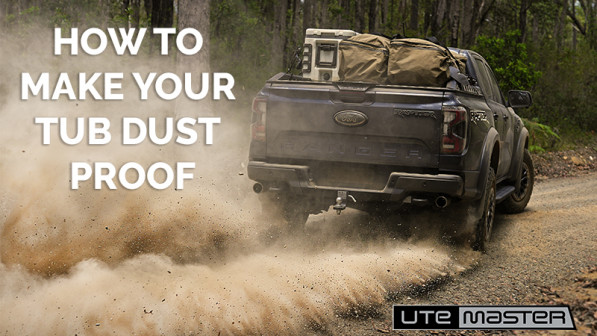 Ford RAnger 4x4 Driving How to make your tub dust proof