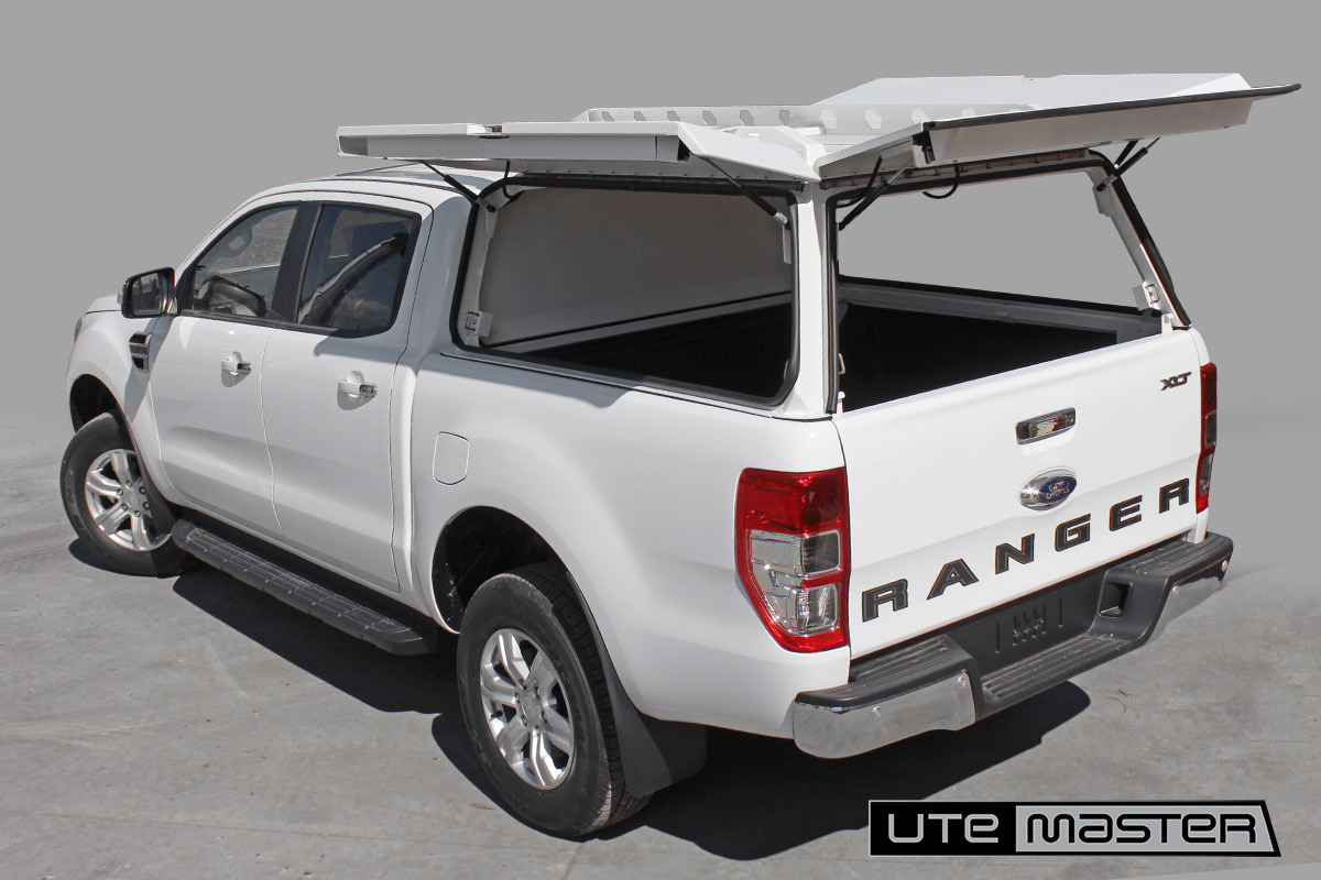 Ford Ranger Canopy Access to gear White