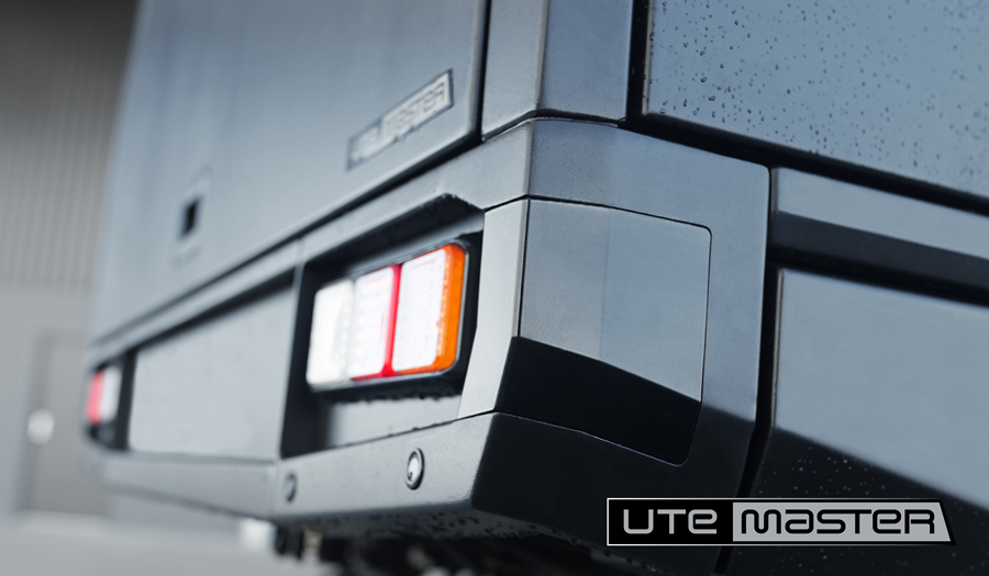 Ford Ranger Next Gen Sport Grey Utemaster TrailCore Service Body Rear Radar Intergration v3