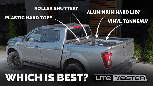 Roller shutter vs plastic hard top vs aluminium hard lid vs vinyl tonneau