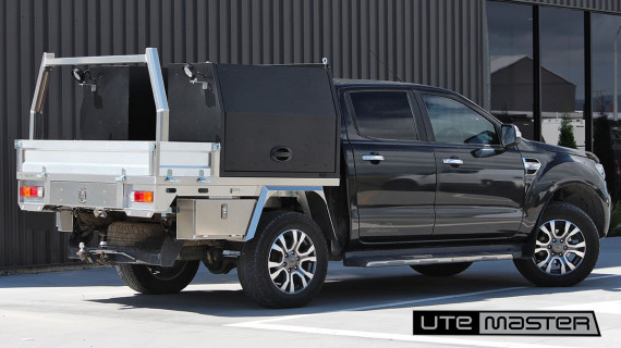 Utemaster Deck and Toolbox to suit Ford Ranger Wildtrak Commercial Fitout Builders Ute