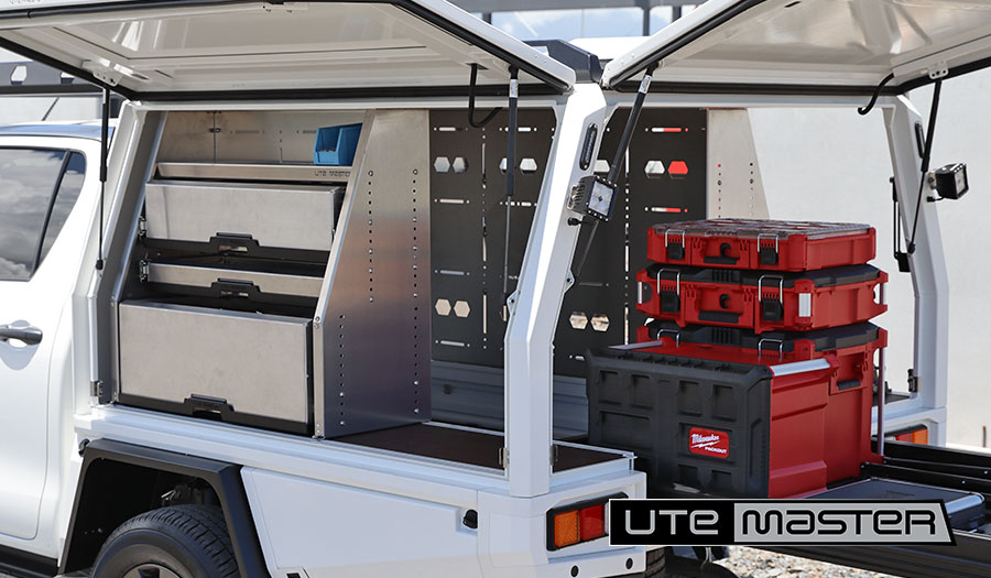 Utemaster Service Body Easy Access To Gear