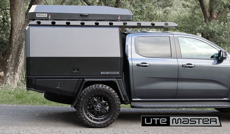 Utemaster Service Body Secure Locking Door Handles