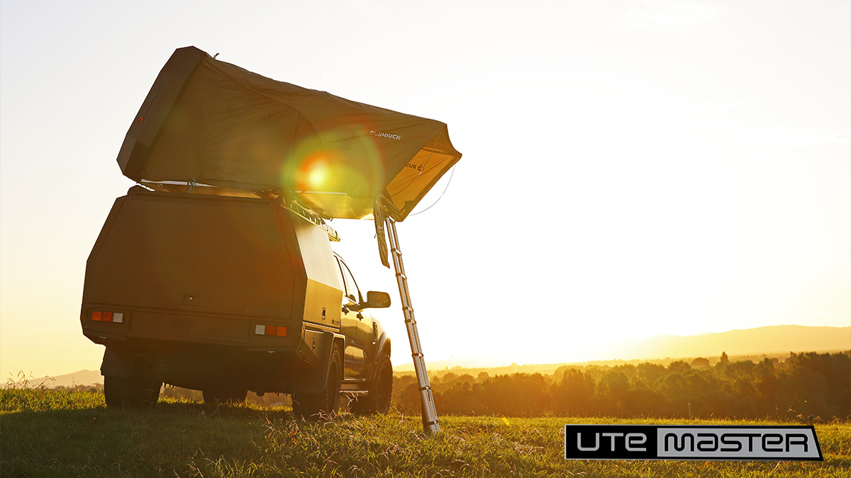 Utemaster Service Body TrailCore Camping Overlanding Rooftop Tent 4x4 Ute Body Next Gen Ranger Sport