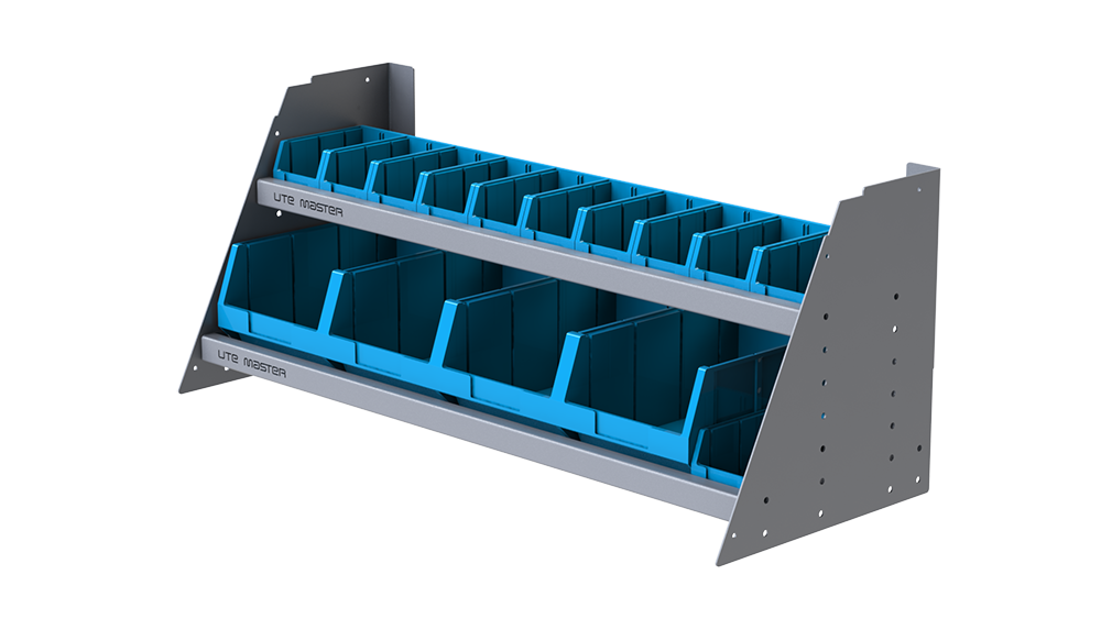 Double Cab Ranger Canopy Shelving_Utemaster