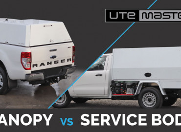 Ute Canopy vs Service Body