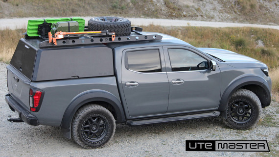 Cantilever Roof Rack to suit Nissan Navara 4x4 Overland NZ Ute Canopy