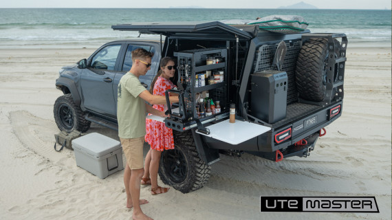 TrailCore Tray Best 4x4 Overlanding Setup Offroad Beach Camping Pantry Setup