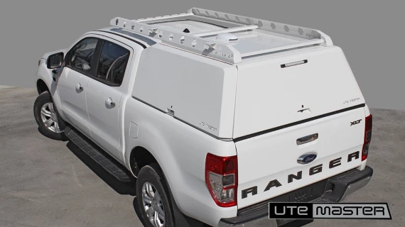 Utemaster Centurion Canopy White Ford Ranger Fleet Ute Canopy