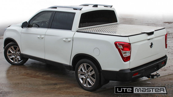 Utemaster Load Lid to suit Ssangyong Rhino White Ute Hard Lids