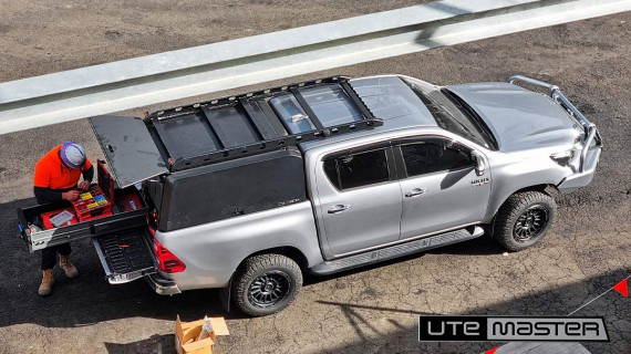 Utemaster Hilux Tradie Ute Tub Fitout