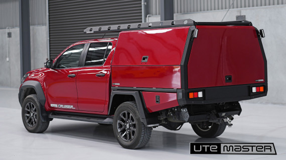 Utemaster TrailCore Service Body Colour Match Red Hilux SR5 Cruiser Ute Accessories