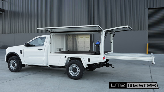 Utemaster TrailCore Service Body to suit Ford Ranger Single Cab