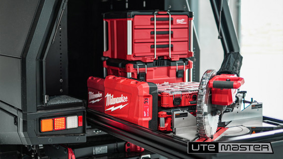 Utemaster TrailCore Service Body to suit Toyota Hilux Tradie Setup Tools Security
