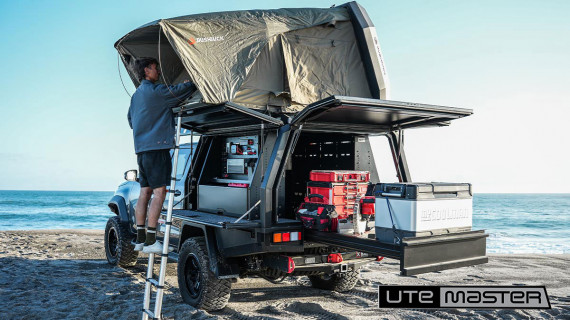 Utemaster TrailCore Service Body to suit Toyota Hilux Ute Accessories Adventure Beach Fishing Roof Top Tent Camping