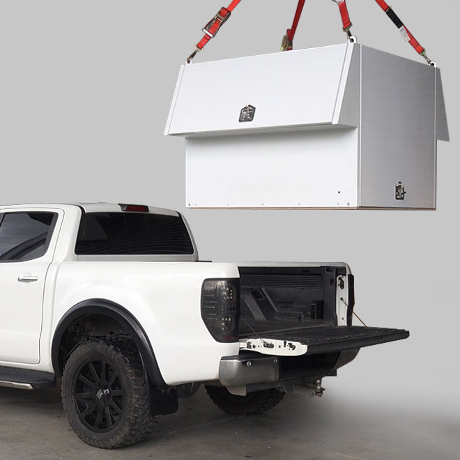 Utemaster Lift Off Toolbox Ranger Commercial Service Ute Box Body Wellside Tradie Hub