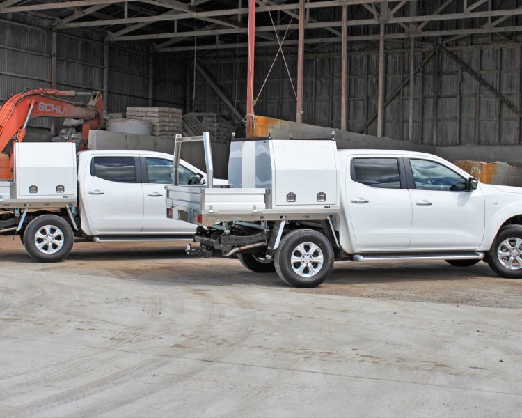 Utemaster Deck and Toolbox Ladder Rack Roof Racks