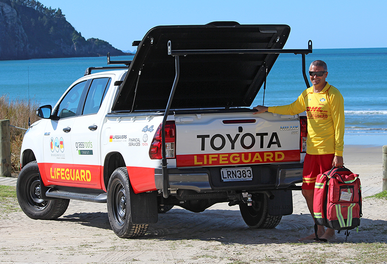 Utemaster Load Lid Toyota Hilux Surf Lifesaving NZ Hard Lid