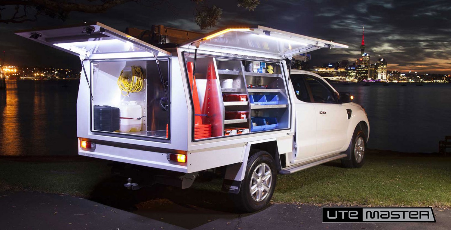 Utemaster Service Body_Shelving, Drawers &amp;amp;amp;amp;amp;amp;amp; Lighting