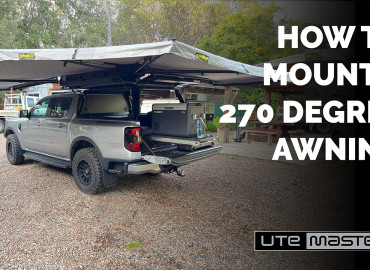 How To Install A 270 Degree Awning To Your Ute Canopy