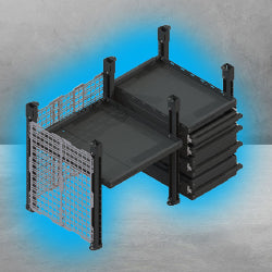Configuration 5 Work -- Drawers & Shelving