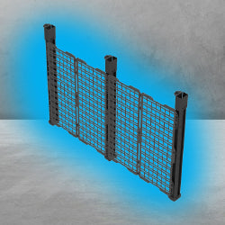 Configuration 1 -- North-South Divider