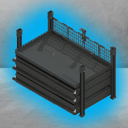 Configuration 4 -- Adjustable Shelving & Drawers